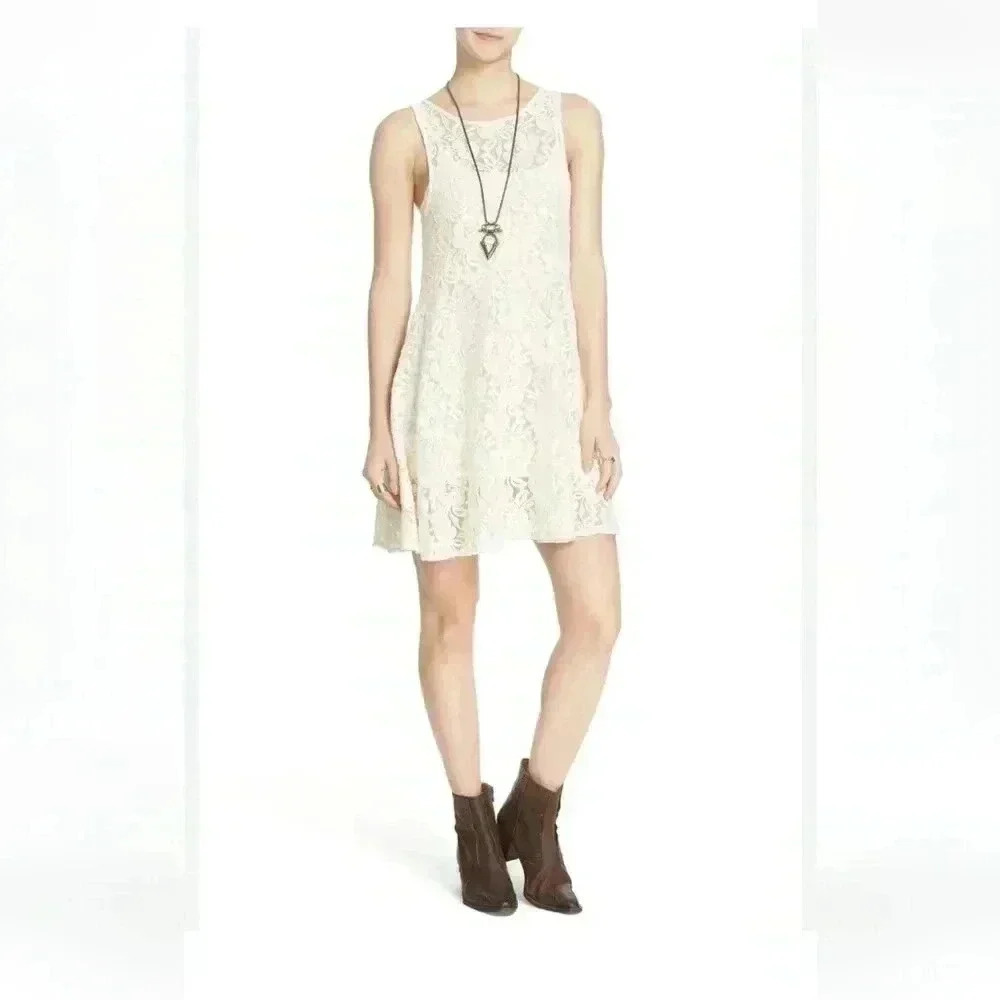 Free People Dresses Free People Miles Of Lace Dress